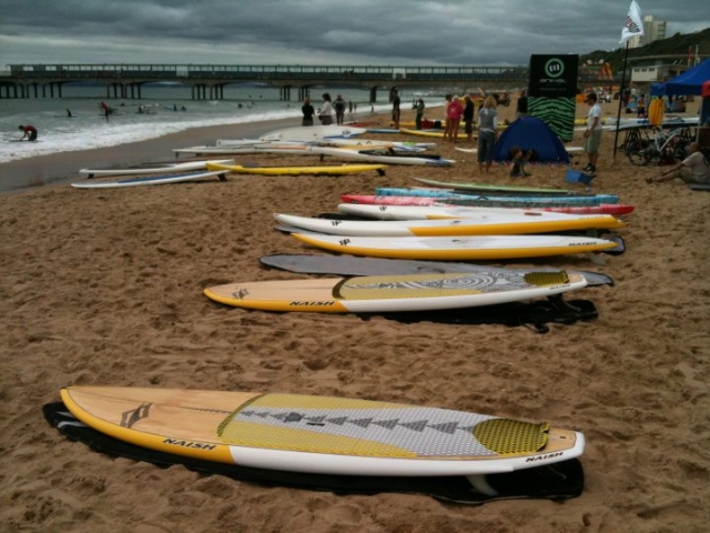 Una selección de paddleboards 